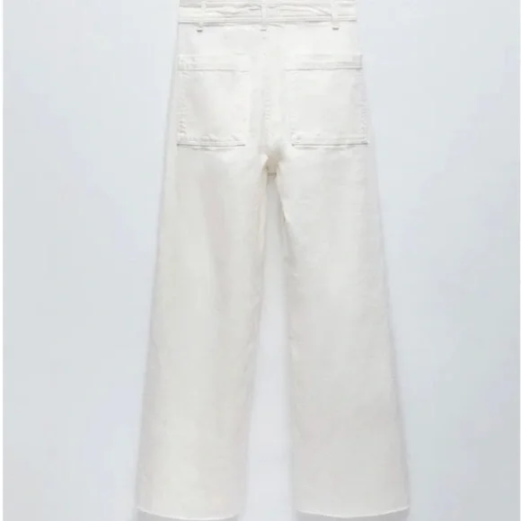 ZARA // The Marine Straight in Off-White - Picture 3 of 7